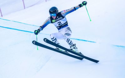 Anchorage skier Hunter Eid celebrates homecoming with gold, silver at Alyeska races